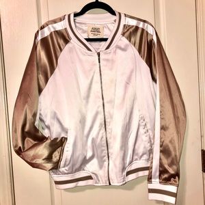 Satin Bomber Jacket
